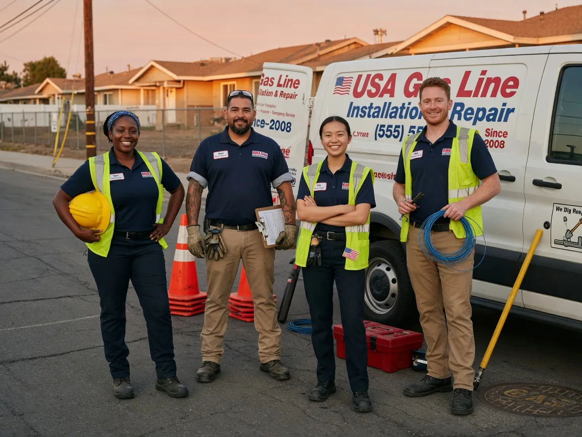 Gas Line Installation company in Maysel, WV